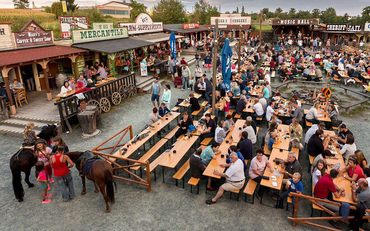 Lucky Town, die Westernstadt in Großpetersdorf